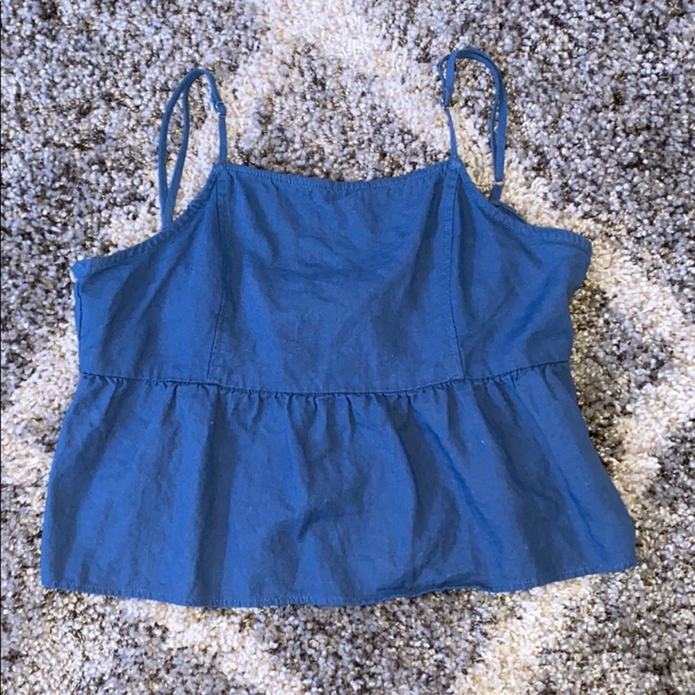 Blue summer top
